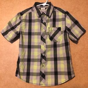 Collared Plaid Button Up Shirt Child S